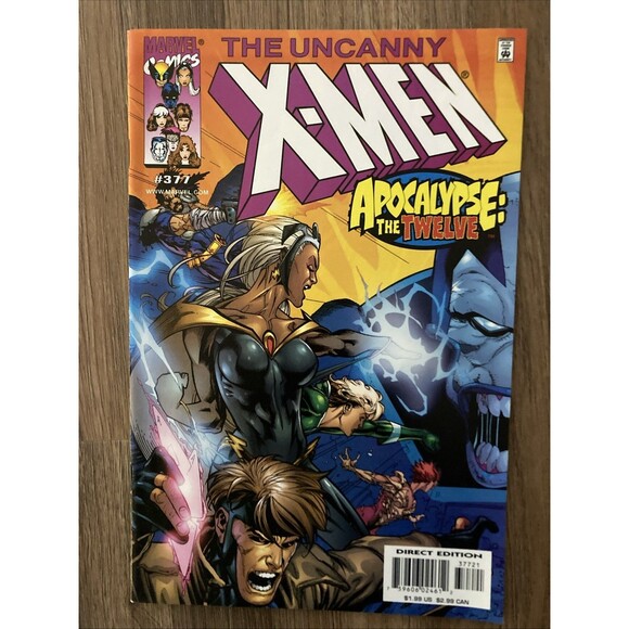 Uncanny X-Men: 2 Copies of No. 377 (Variant Covers) Marvel Comics (2000) - Picture 2 of 6